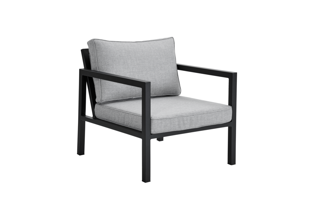 Belfort fåtölj Svart/Pearl Grey - Bild 2