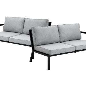 Belfort avslut Svart/Pearl Grey