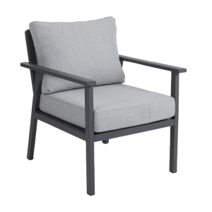 Samvaro High fåtölj Antracit/Pearl grey