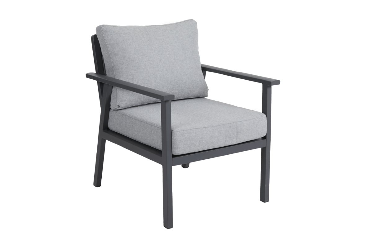 Samvaro High fåtölj Antracit/Pearl grey