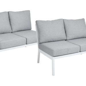 Samvaro High avslut Vit/Pearl grey