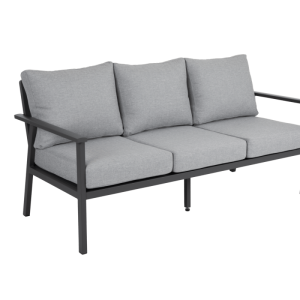 Samvaro High 3-sitssoffa Antracit/Pearl grey