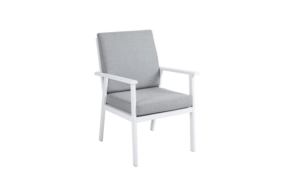 Samvaro karmstol Vit/Pearl grey - Bild 3
