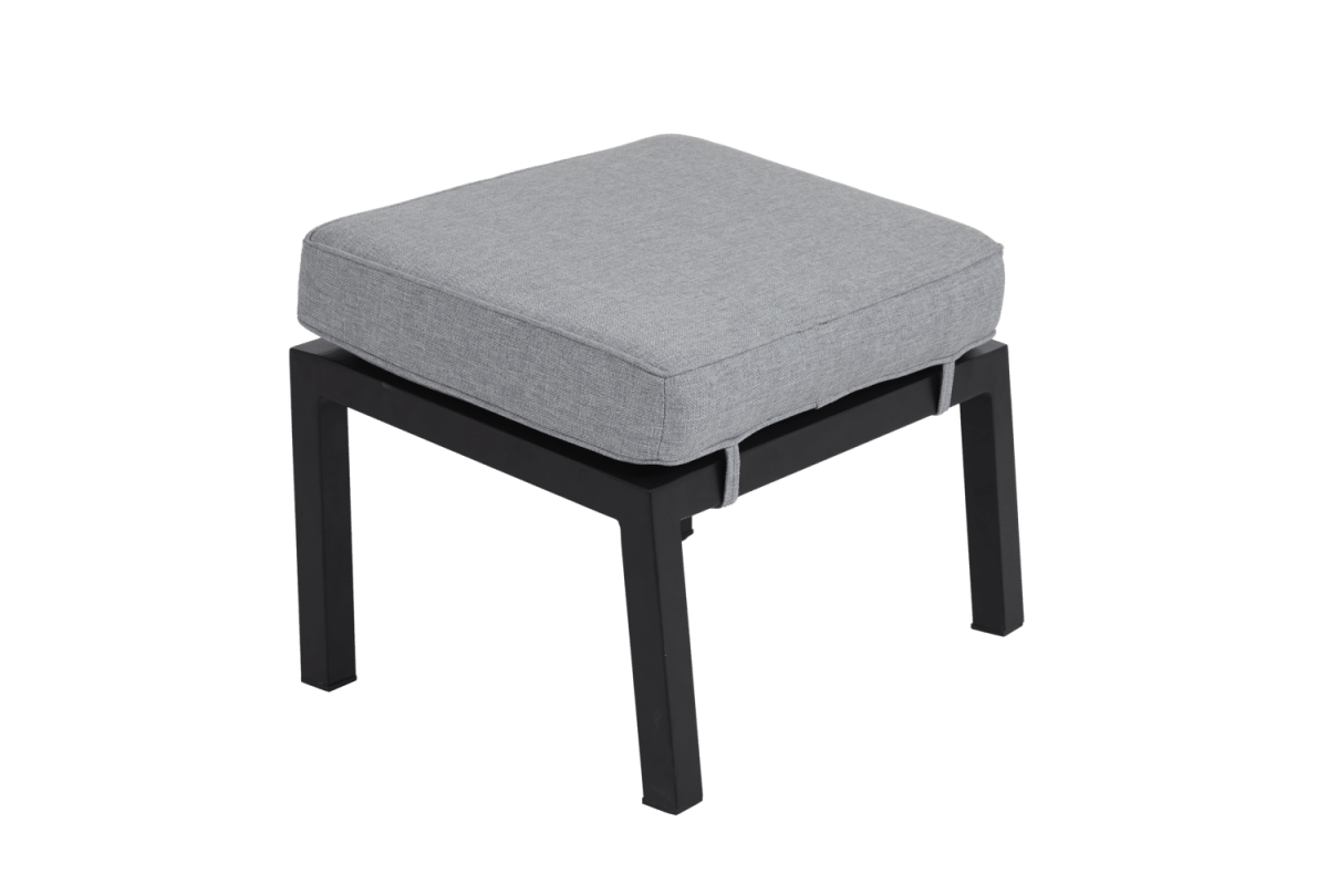 Belfort fotpall Svart/Pearl Grey