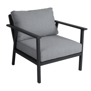 Samvaro Low fåtölj Antracit/Pearl grey