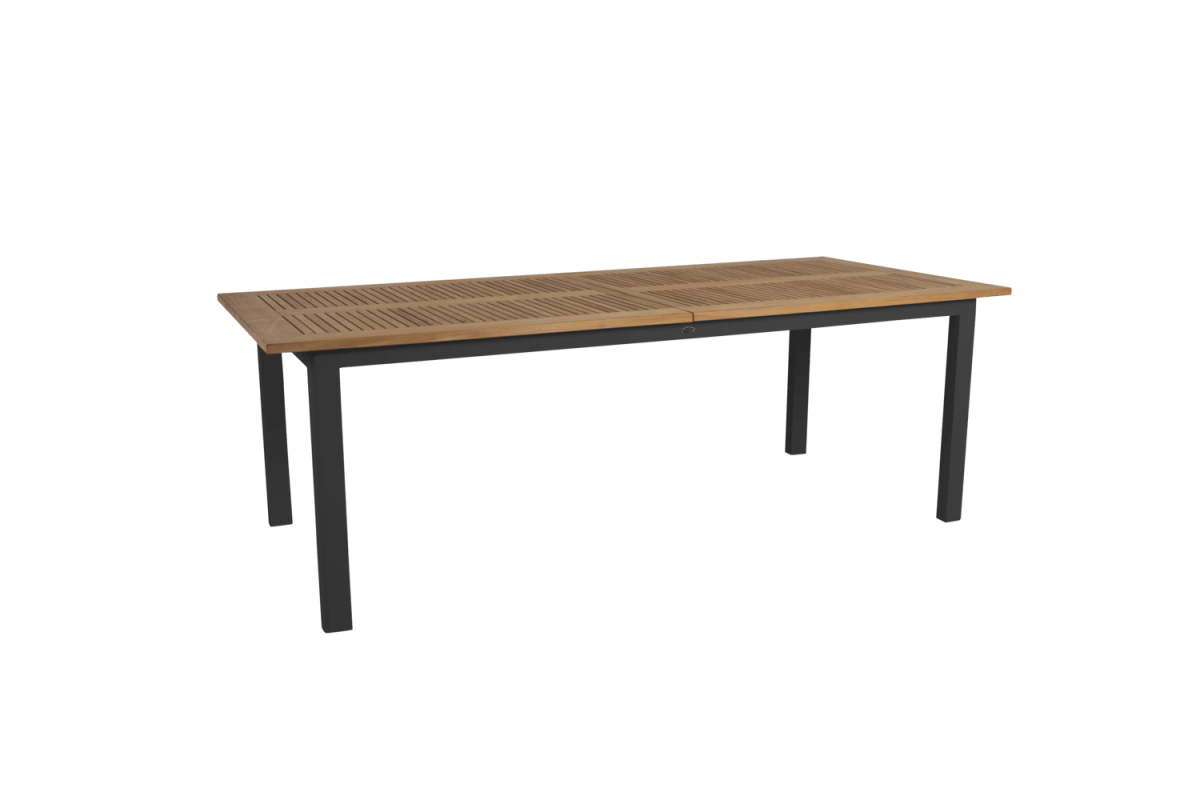 Lyon matbord Svart/teak - Bild 3