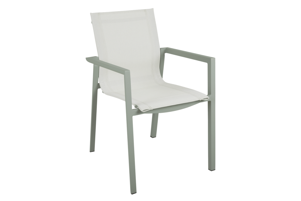 Delia karmstol Dusty green/Off-white - Bild 3