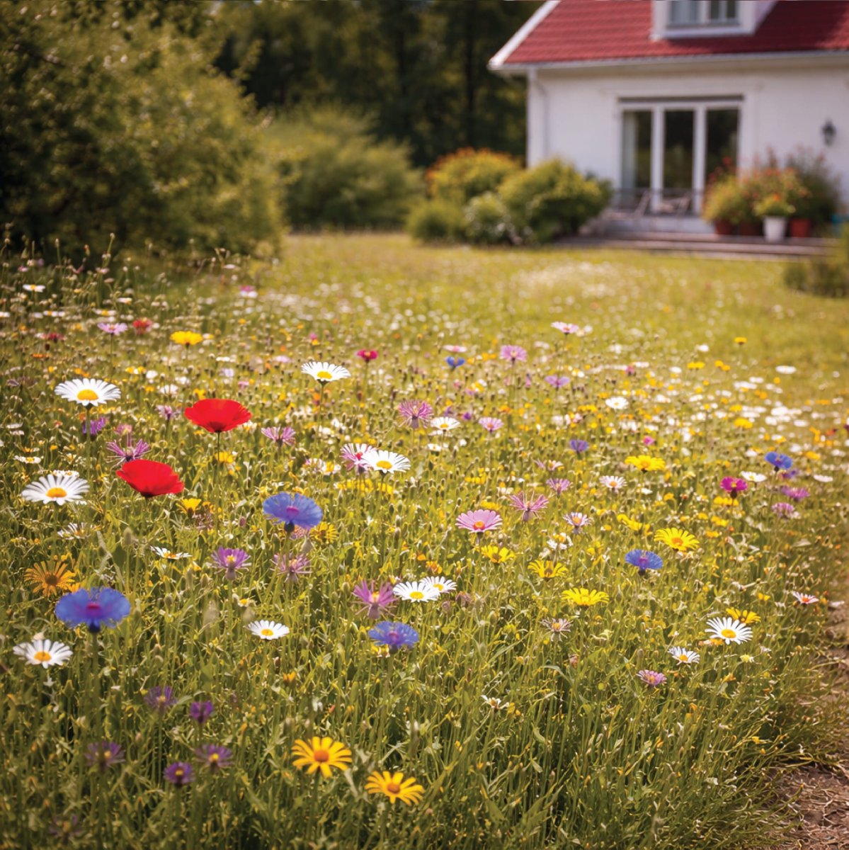 Blomsterängsblandning Perenn | Ettåriga och Fleråriga 5kvm - Bild 3
