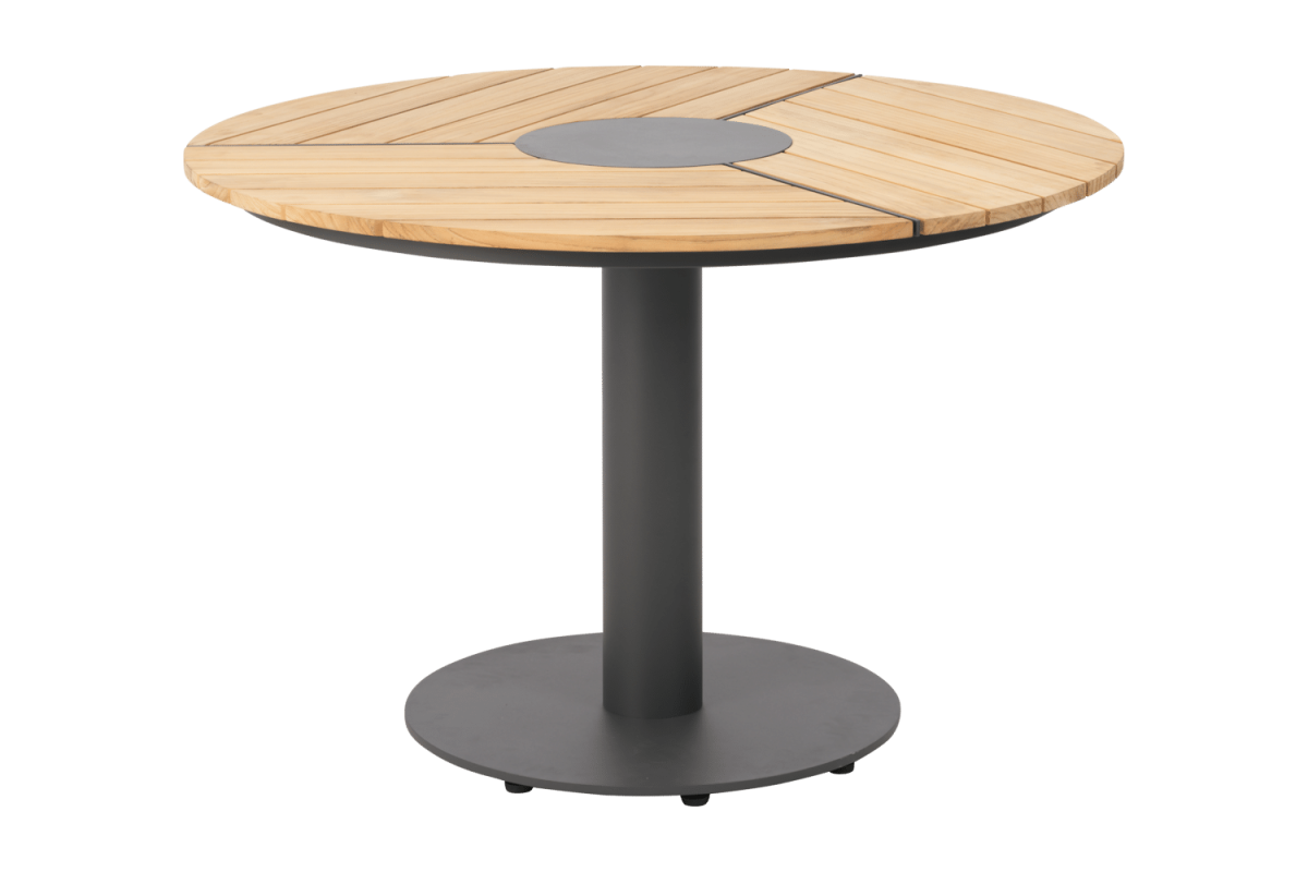 Peace Wood matbord Antracit/Teak