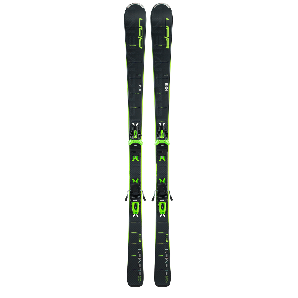 Elan Element Black LS Inkl bindning