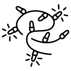 Upphängning Julbelysning